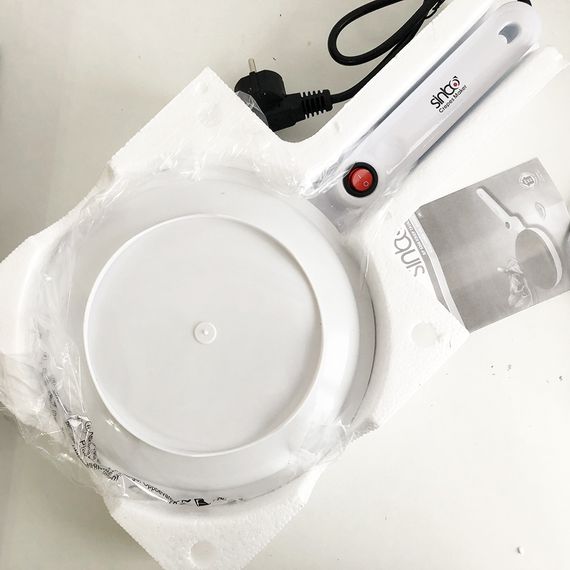 Блинница электрическая CREPE MAKER. Цвет: белый | Зображення 3