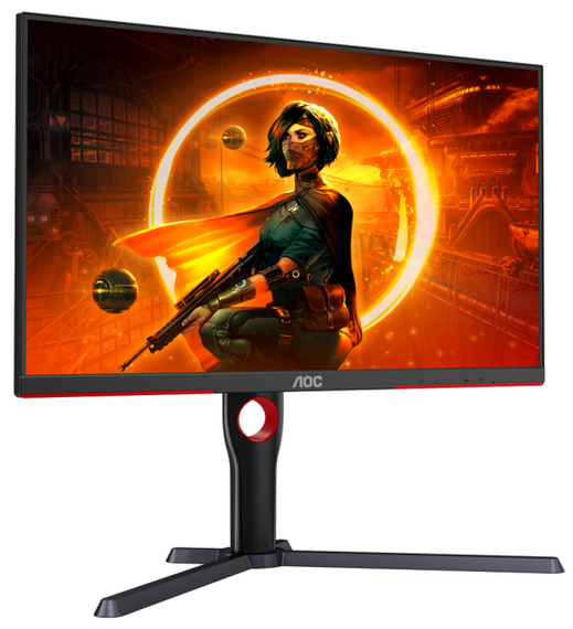 Монiтор 27" AOC Q27G3XMN/BK Black/Red | Зображення 2