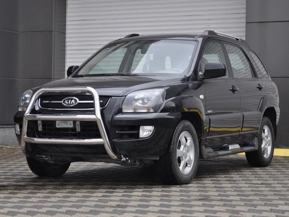 Кенгурятник WT018 (нерж.) для Kia Sportage 2004-2010 гг