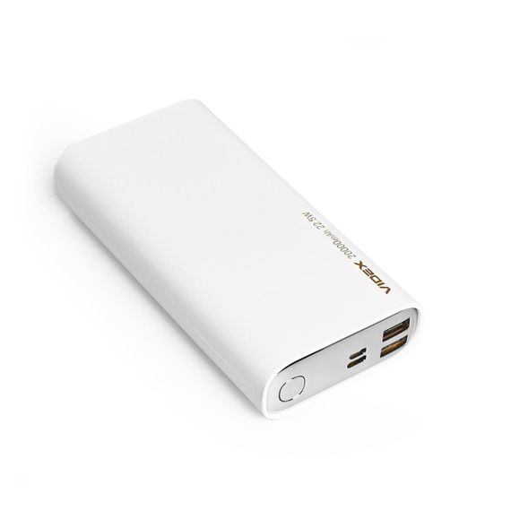 Повербанк 20000mAh VIDEX VPB-320 22.5W White | Зображення 5