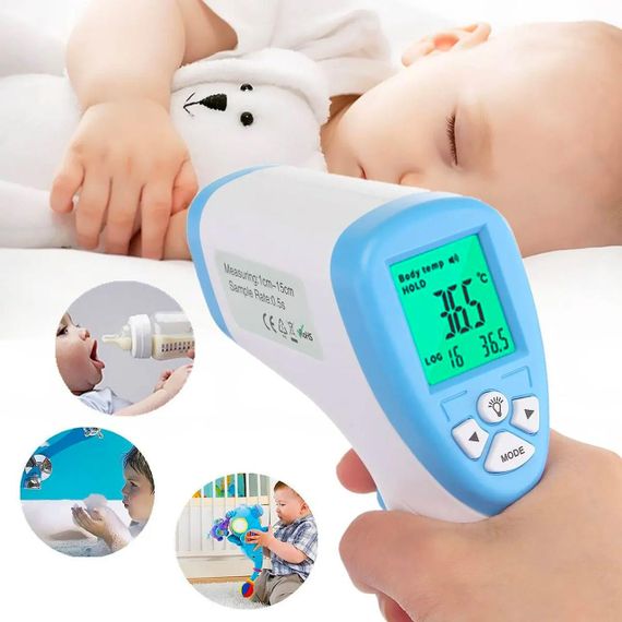 Безконтактний інфрачервоний термометр DT-8806C / Градусник медичний для вимірювання температури тіла / Дитячий термометр | Зображення 1
