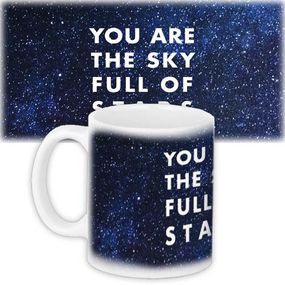 Кружка с принтом You are the sky full of stars 330 мл (KR_ORG007)
