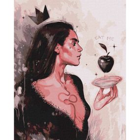 Картина по номерам "Загадочная принцесса" KHO8312 40х50 см