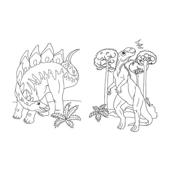 Большая книга раскрасок Динозавры 1736006, 64 страницы | Зображення 3