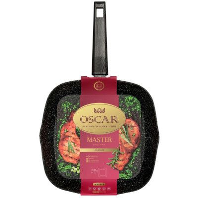 Сковорода Oscar Master Grill 28 см (OSR-8102-28) | Зображення 2