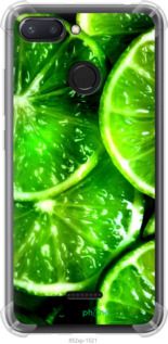 Чохол на Xiaomi Redmi 6 Зелені часточки лимона "852sp-1521-2448"