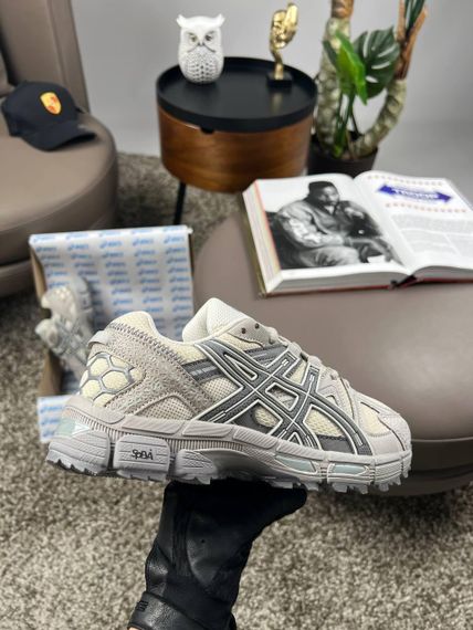 Кросівки ASICS Gel-Kahana 8 S Beige Grey , текстиль , В'єтнам 40 25.5 см | Зображення 8