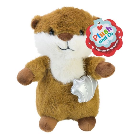 Детская мягкая игрушка "Выдреныш" PLC25008-5, 15х20х22 см