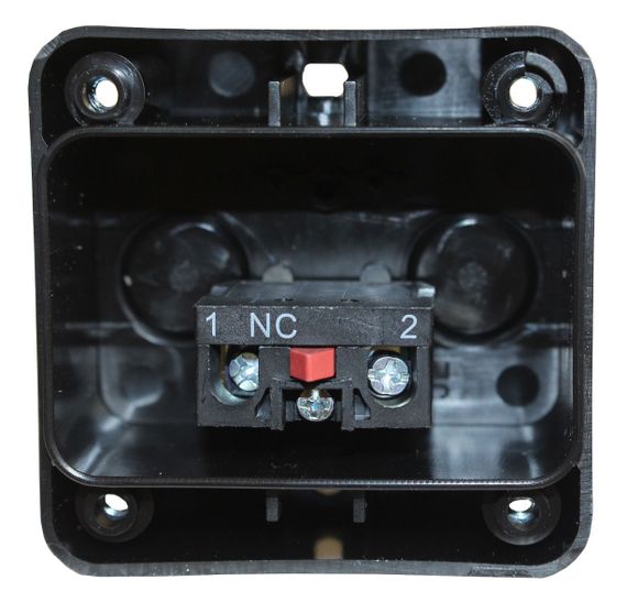 Пост кнопковий ХВ2-J174 "СТОП" 1NC червона гриб "STOP" з фіксацією обертовий Ny95505553 | Зображення 3