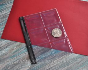 Лист на монети Schulz MM 165х210 - 2х3 Тип 6 (65*65)