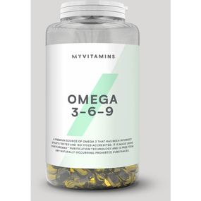 Омега для спорту MyProtein Omega 3-6-9 120 Caps