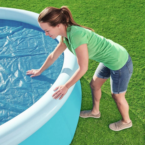 Теплосберегающее покрытие (солярная пленка) для бассейна Intex 28011 диаметр 290 см | Зображення 5