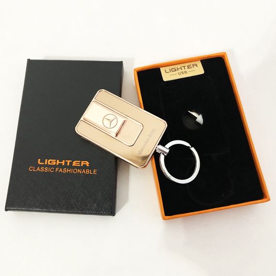 Запальничка спіральна USB-811. Mercedes. UG-577 Колір: золотий | Зображення 9