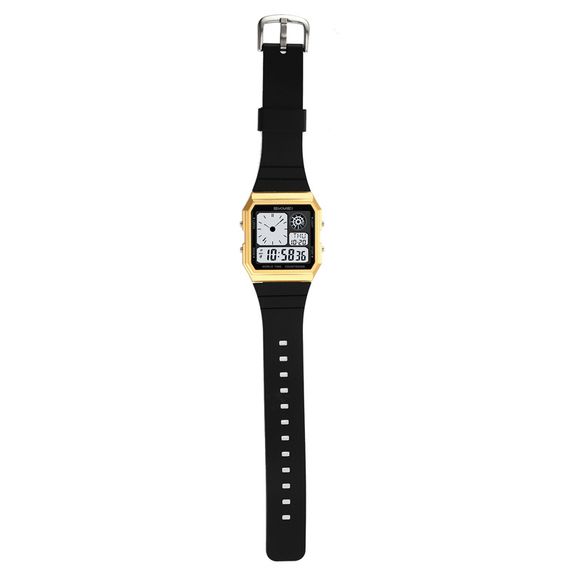 Годинник наручний Skmei 2347BKGD Gold-Black | Зображення 3
