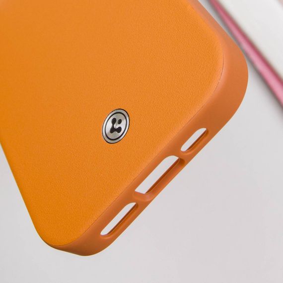 Чохол SGP PC+Leather with MagSafe для Apple iPhone 16 Plus (6.7") Brown | Зображення 6