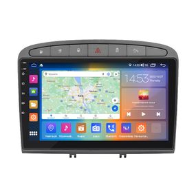 Штатна магнітола 9" Lesko для Peugeot RCZ I 2010-2012 4/64Gb CarPlay 4G Wi-Fi GPS Prime IPS 8 ядер Пежо