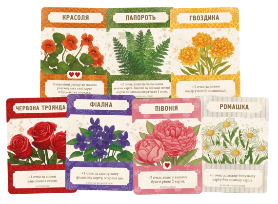 Настольная игра Язык цветов. Полное издание (Tussie Mussie) укр. | Зображення 2