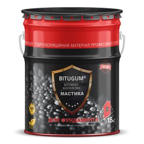 Мастика бітумно-каучукова BITUGUM 10кг