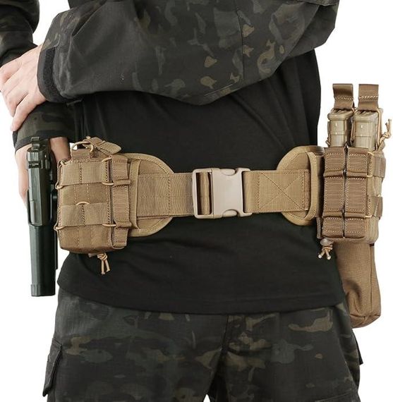 EXCELLENT ELITE SPANKER Військовий поясний ремінь Багатоцільовий патрульний ремінь з м’якою підкладкою Molle | Зображення 6