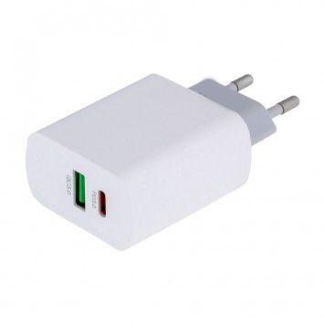 Сетевое зарядное устройство блок питания для телефона и планшета XPRO L64 QC3.0 18W Type-C to Type-C белый (33593-01) | Зображення 2