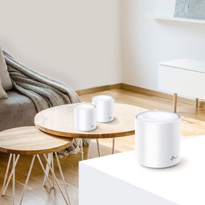 Точка доступа Wi-Fi TP-Link DECO X60 2PK AX3000 1xGE LAN 1xGE WAN MU-MIMO OFDMA MESH (DECO-X60-2-PACK) | Зображення 4