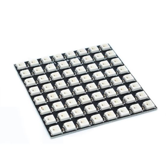 Матрица светодиодная 8x8 ws2812b (64 RGB светодиода)