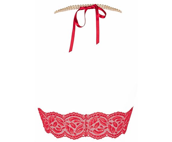 Кружевной бюстгальтер Bracli Bego's Красный S | Зображення 1