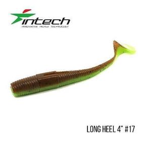 Силиконовая приманка, Съедобный силикон Intech Интеч Long Heel 4"6 шт #17