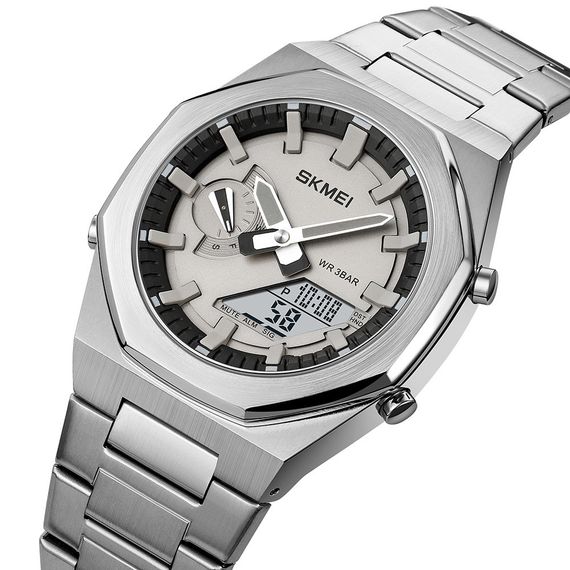Skmei 1816SIWT Silver-White | Зображення 2