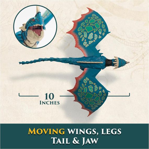 Игровой набор Dreamworks Dragons Как приручить дракона Злобный Змеевик и всадница Астрид | Зображення 5