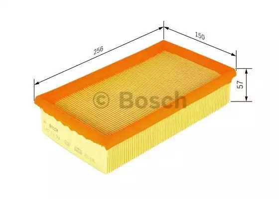 Фільтр повітряний BMW 316,318,320,325,520,525,750 -98, BOSCH (1457429964) | Зображення 4
