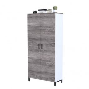Шкаф офисный Loft Design LT-900-1900 белый дуб палена