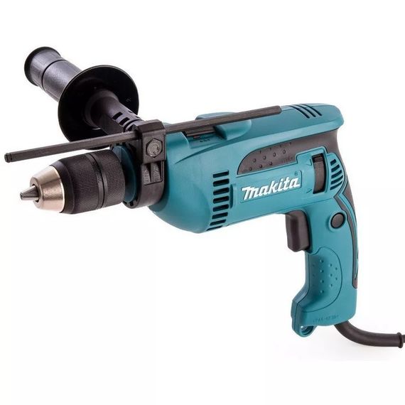 Дриль з ударом Makita HP1641K (680 Вт, 1.5-13 мм, 0-2800 хв-1) | Зображення 1