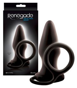 Анальная пробка с кольцом RENEGADE sexstyle