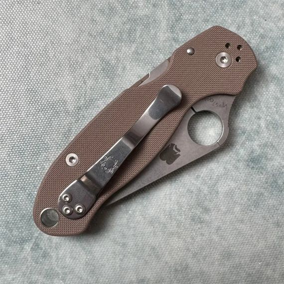 Ніж Spyderco Para 3 Sprint Run CPM 15V G-10 Brown | Зображення 5