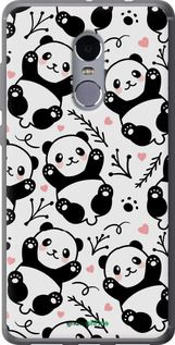 Чохол на Xiaomi Redmi Note 4 Панди "4318u-352-2448"
