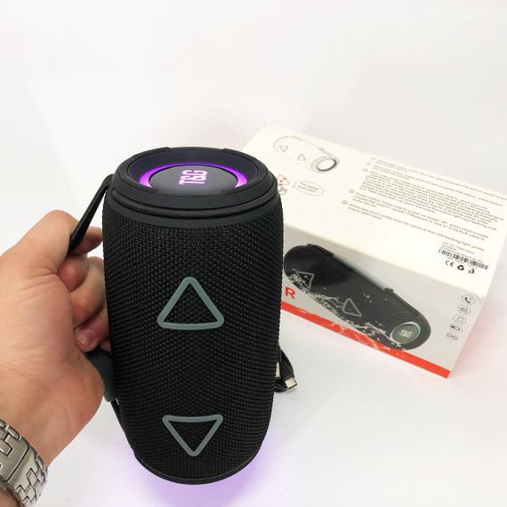 Bluetooth-колонка TG657 з RGB підсвічуванням 1500 mAh. UR-625 Колір: чорний | Зображення 4