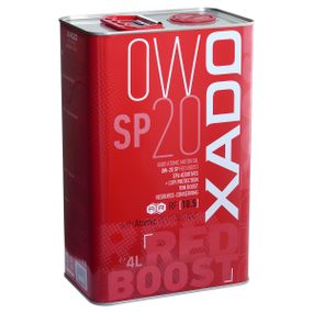 Синтетична олива XADO Atomic Oil SP RED BOOST 0W-20  4л