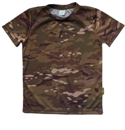 Футболка дитяча ARMY KIDS камуфляж Мультикам Air Touch | Зображення 6