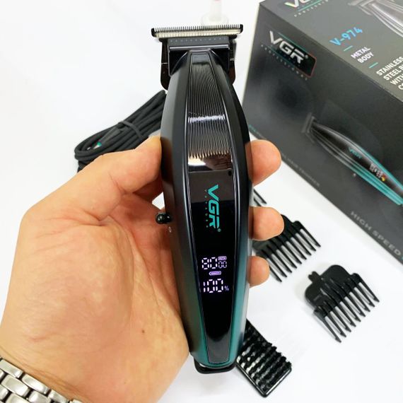 Триммер VGR V-974. Цвет: зеленый | Зображення 1