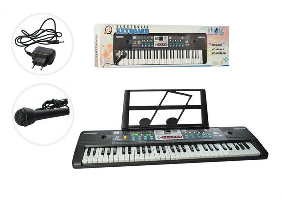 Синтезатор з мірофоном MQ6182, 61 клавіша