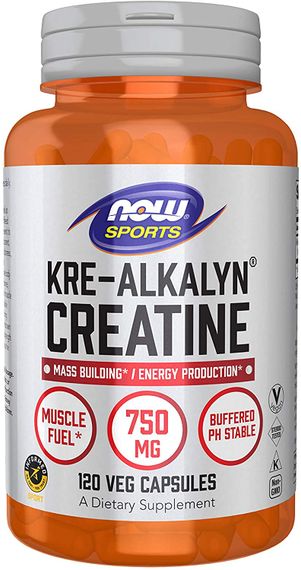 Креатин NOW Kre-Alkalyn Creatine 750 mg 120 caps