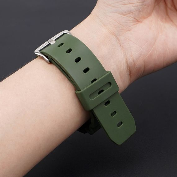 Ремешок для Casio G-Shock DW-6900 Army Green BK | Зображення 5