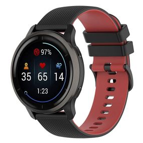 Ремінець Ribby для Smart Watch 22mm Black / Red