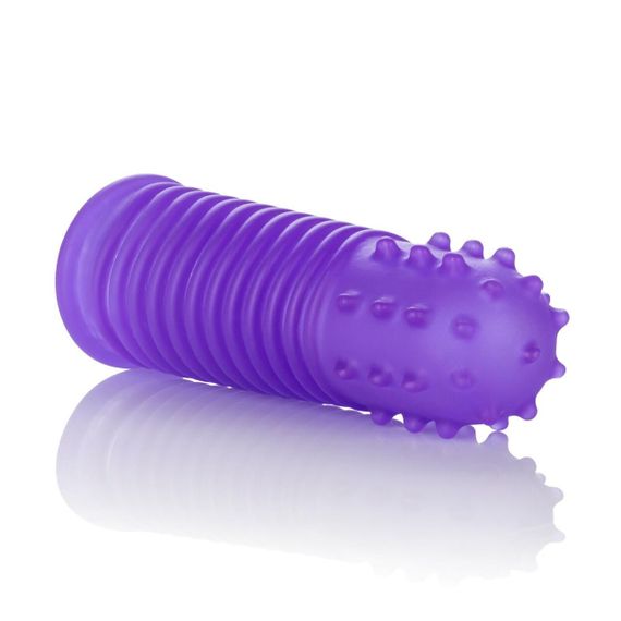 Насадки на пальці California Exotic ntimate Play Finger Tingler Purple Sex Aura | Зображення 2