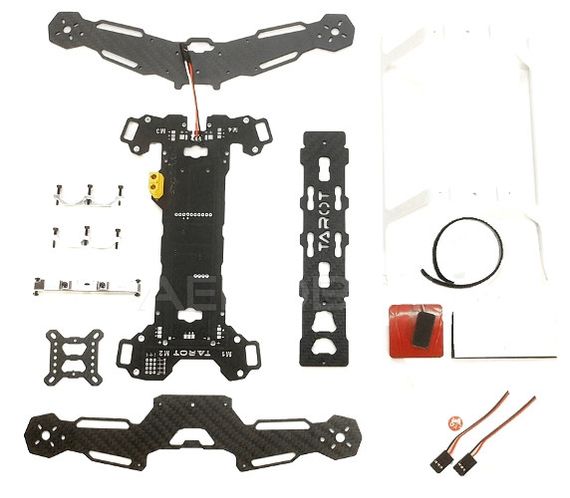 Карбоновая рама квадрокоптера Tarot Mini 250 (TL250A) | Зображення 2