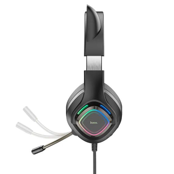 Навушники HOCO W107 Cute cat luminous cat ear gaming headphones Elf Cat | Зображення 1
