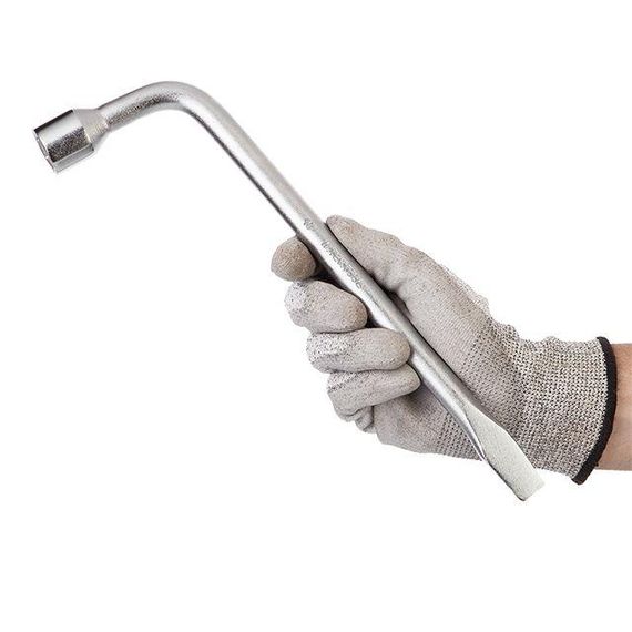 Ключ балонний L-подібний 19*350 мм INTERTOOL XT-4219 | Зображення 3