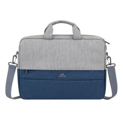 Сумка для ноутбука RivaCase 15.6&quot; 7532 Prater, grey/dark blue anti-theft (7532Grey/DarkBlue)