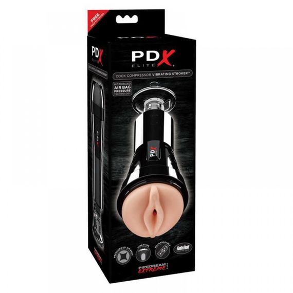 Мастурбатор с вибрацией Pipedream Extreme Elite Manhood Compressor Sex Aura | Зображення 6